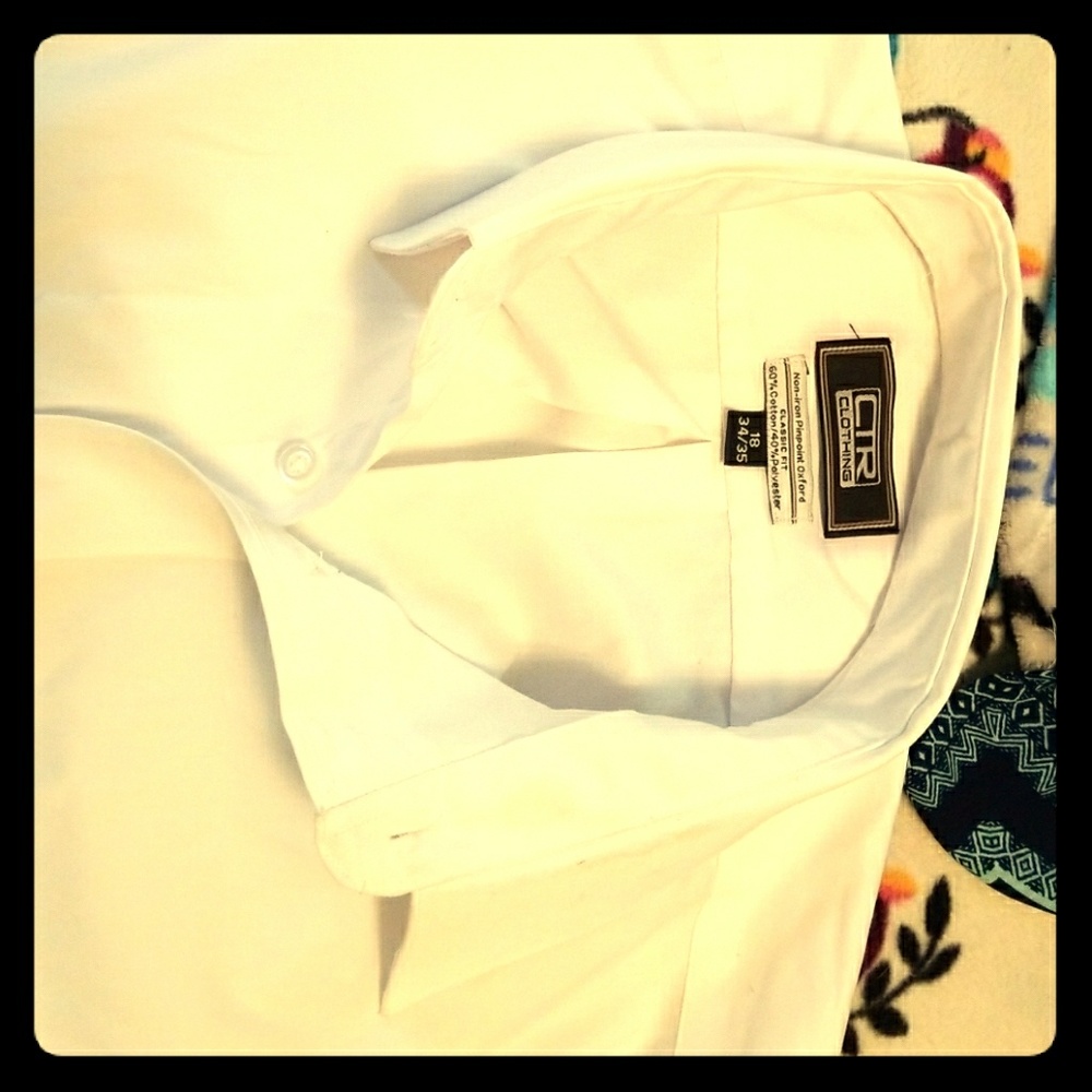 White CTR clothing dress shirt
